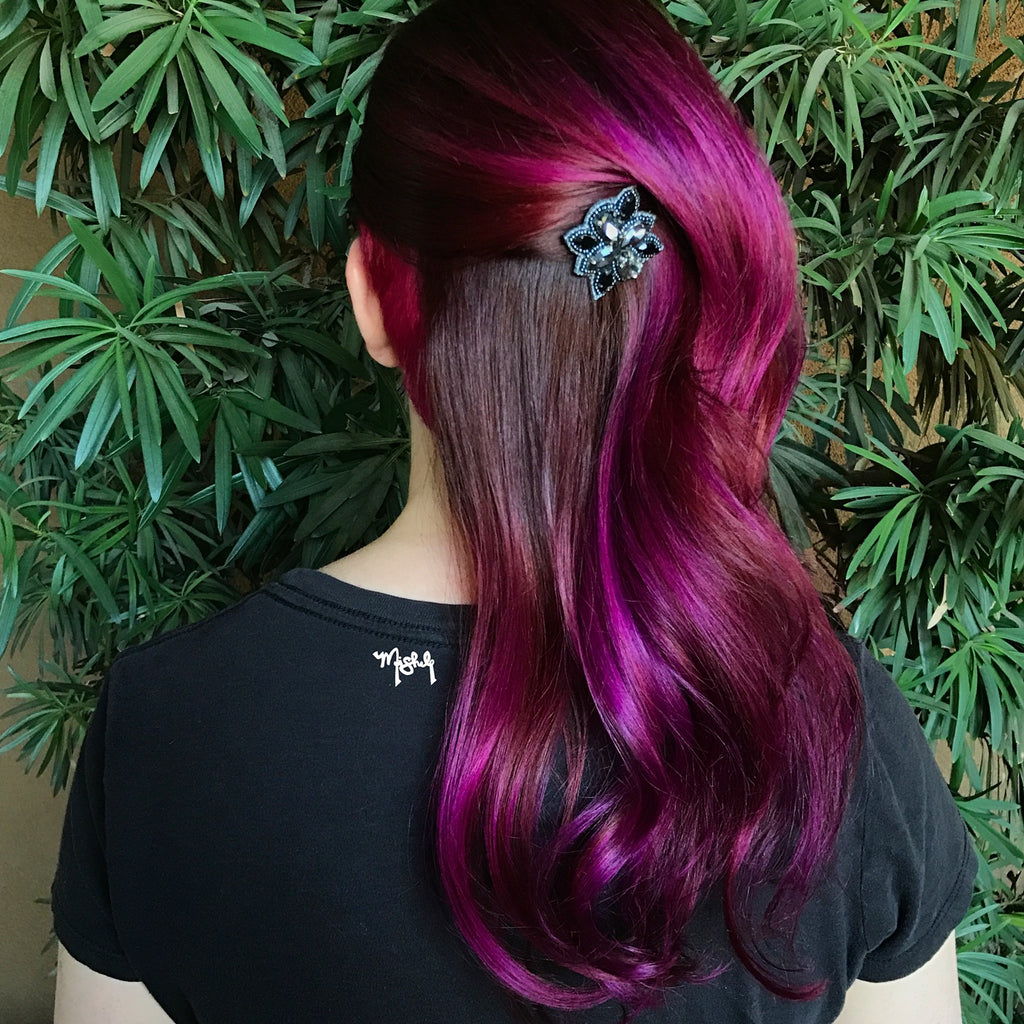 Bold Fuchsia Semi-Perm Hair Color