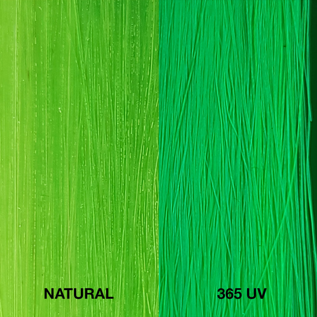 Neon Chartreuse Semi-Perm Hair Color – Underground Cosmetics