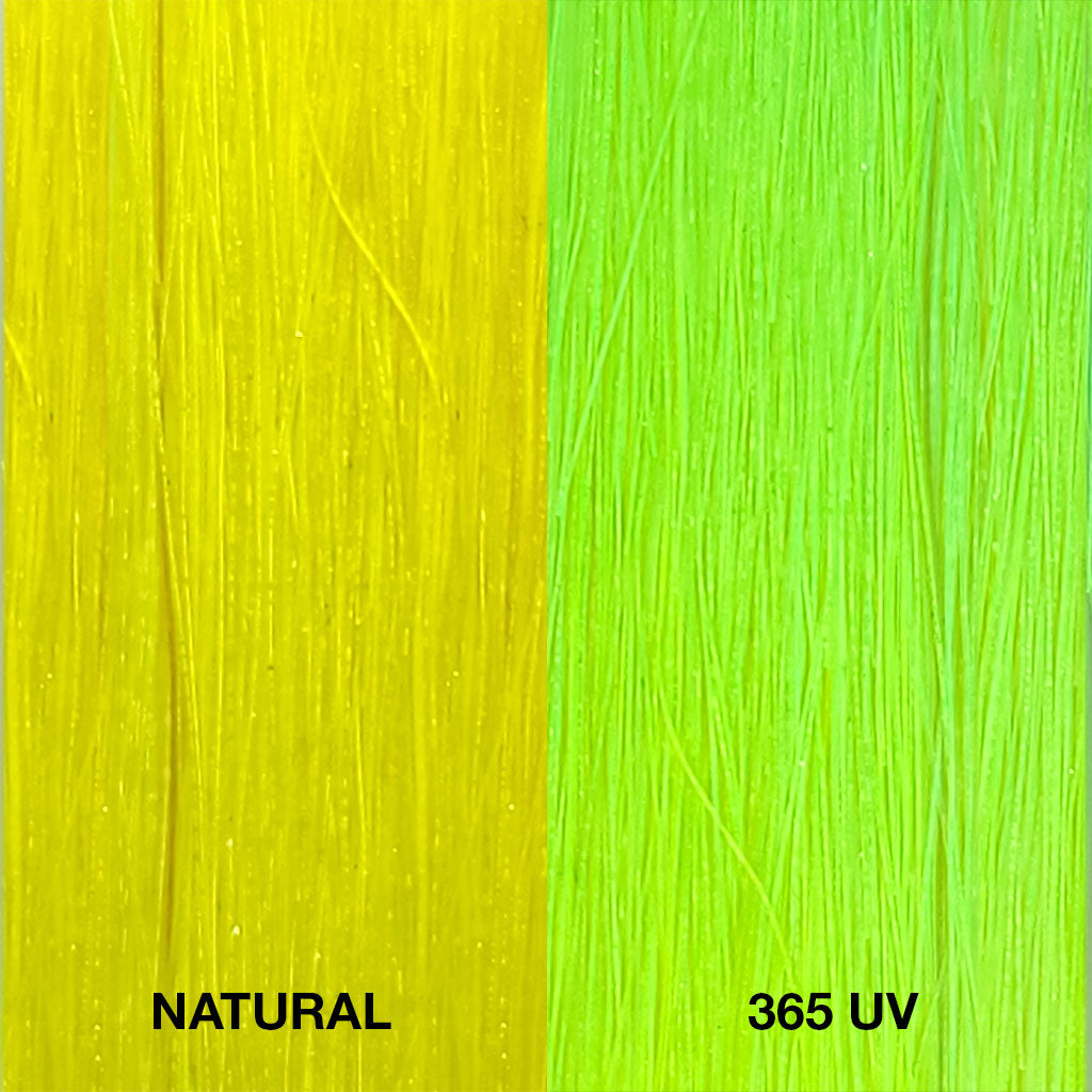 Neon Yellow Semi-Perm Hair Color