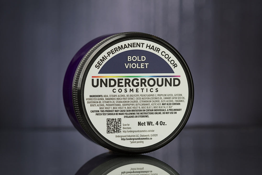 Bold Violet Hair Color-Hair Color-Underground Cosmetics